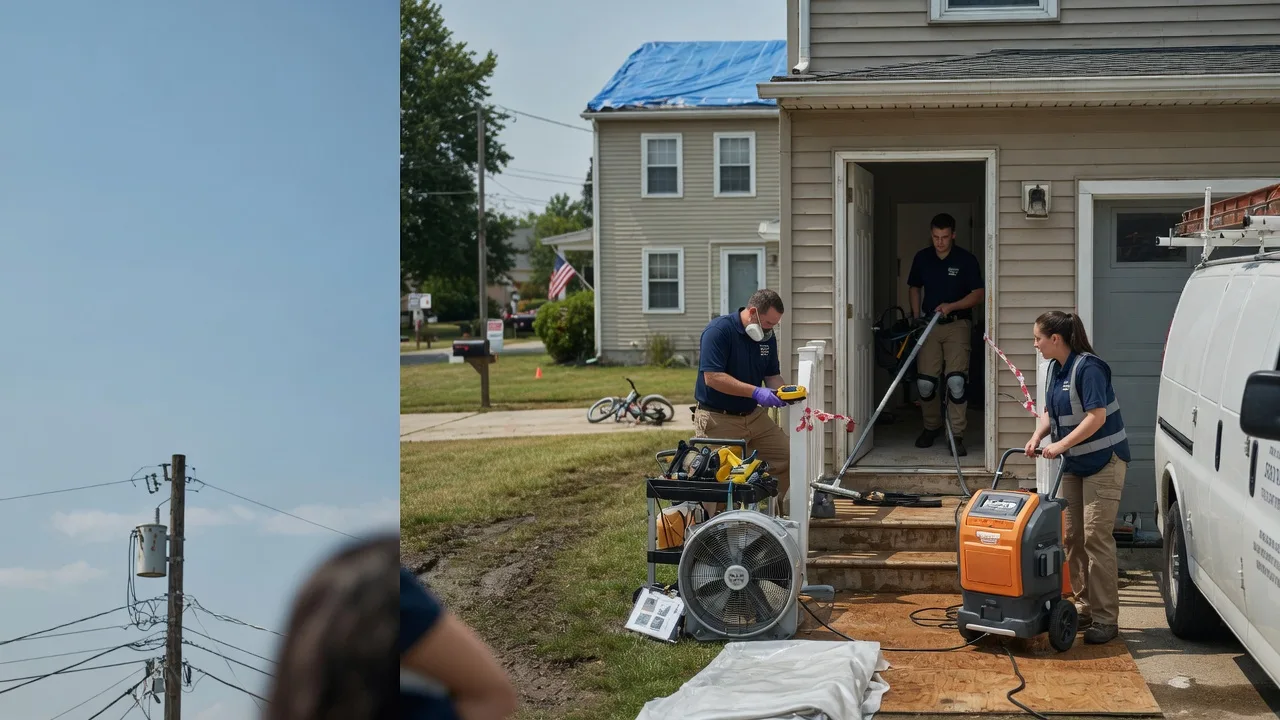 Water Damage Repair in Flat Rock, OH near me